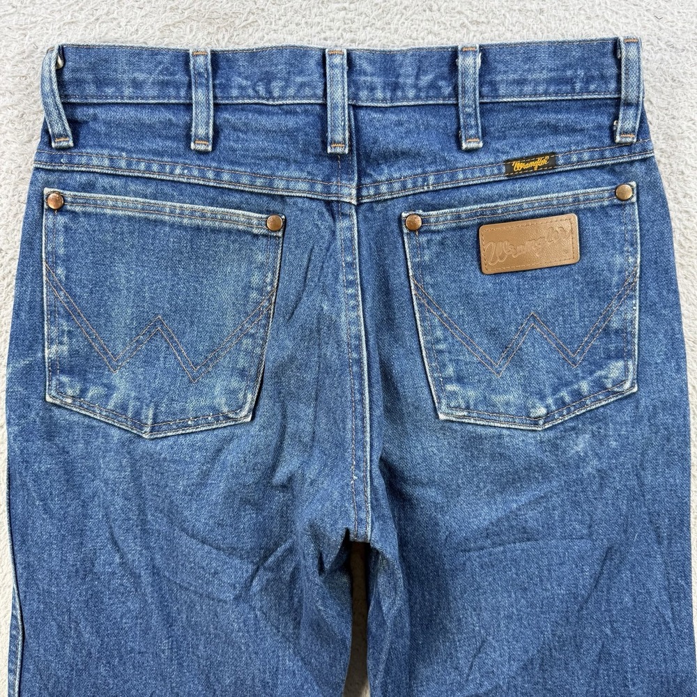 Wrangler Jeans Mens 28x30 Blue Cowboy Cut 936 Slim Fit Western Rodeo Denim